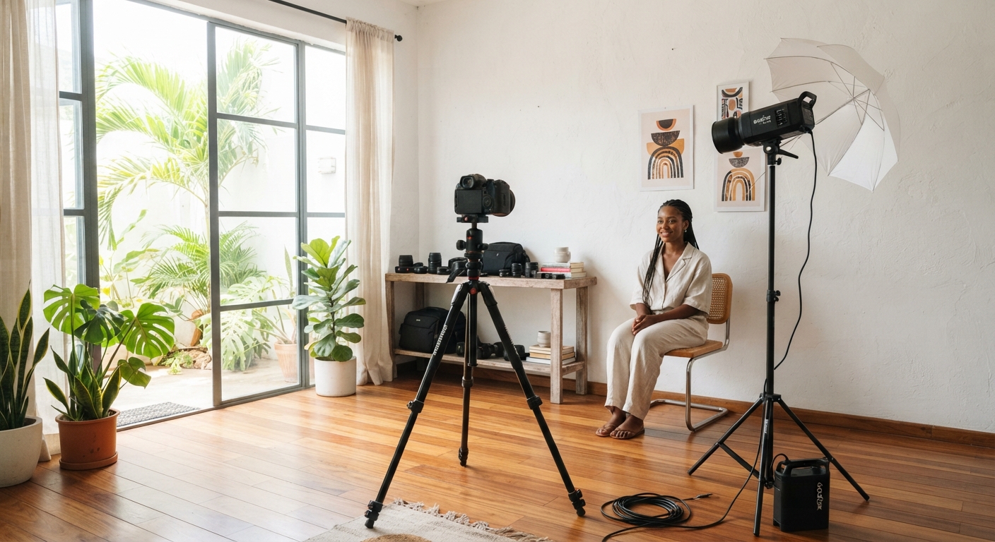 Illustrative photography studio